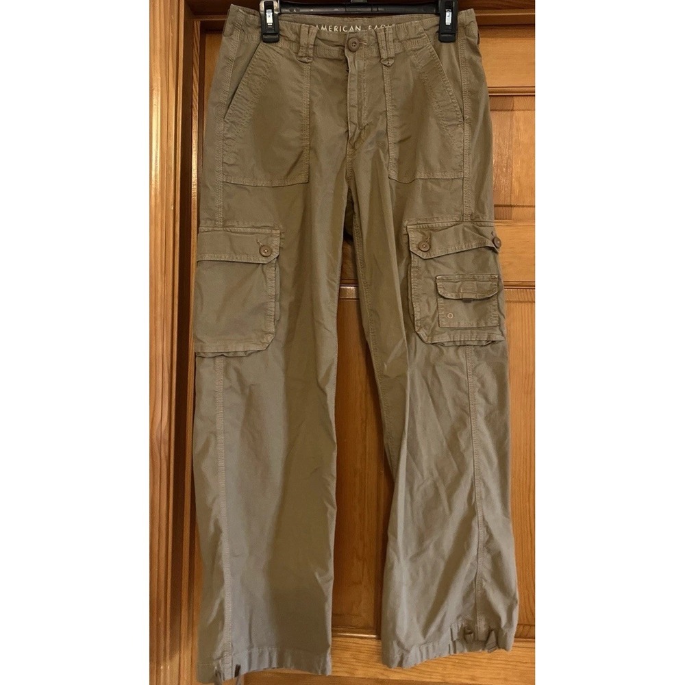 American Eagle Outfitters Sz 8 Cargo Pants Brown